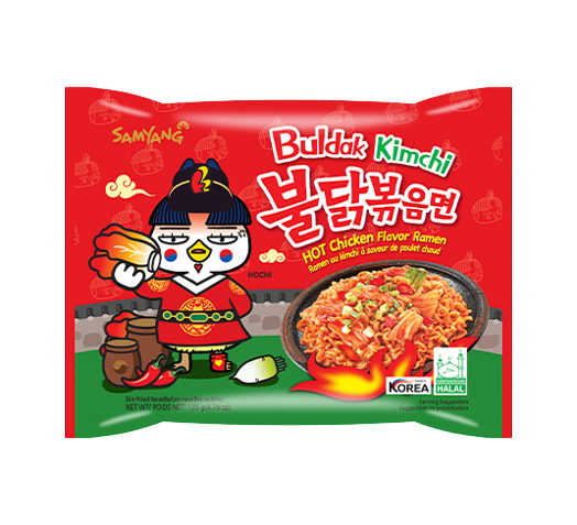 Tallarines instantáneos con kimchi 135g Samyang