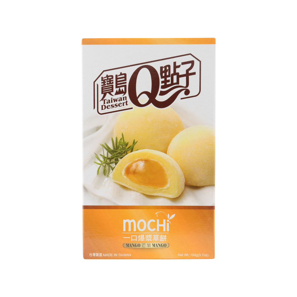 宝岛Q点子一口爆浆芒果味 104G