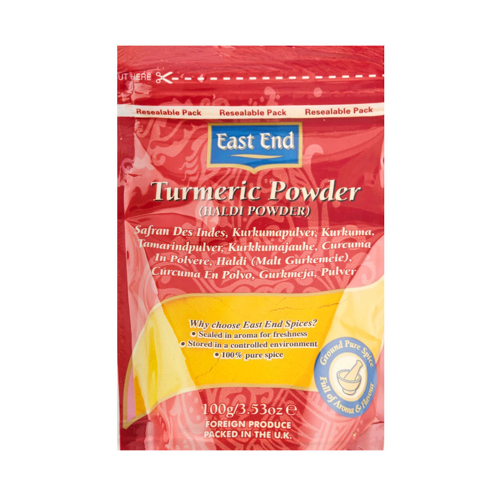 East end polvos de cúrcuma 100g