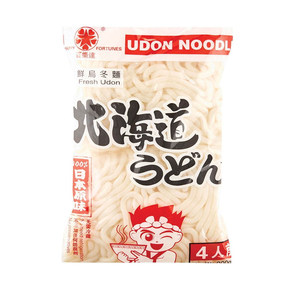 Tallarines udon hokkaido happy fourtun