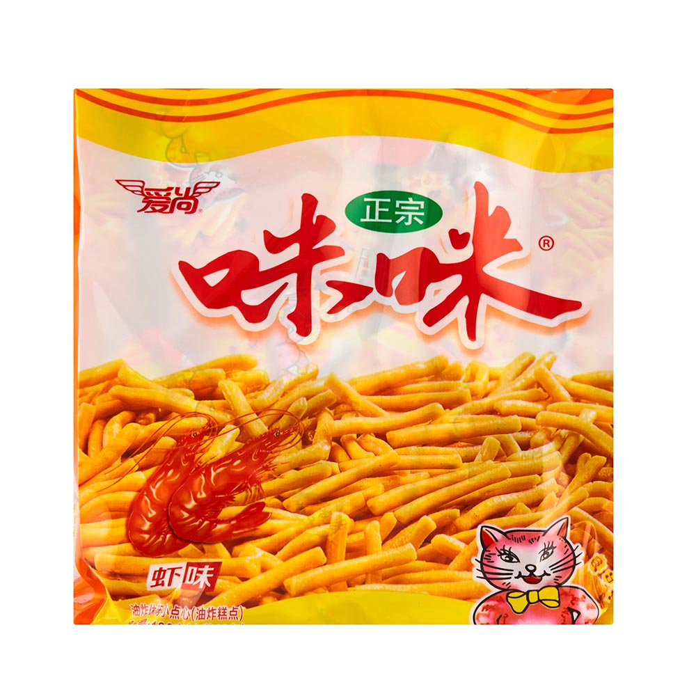 爱尚咪咪虾味虾条 180g