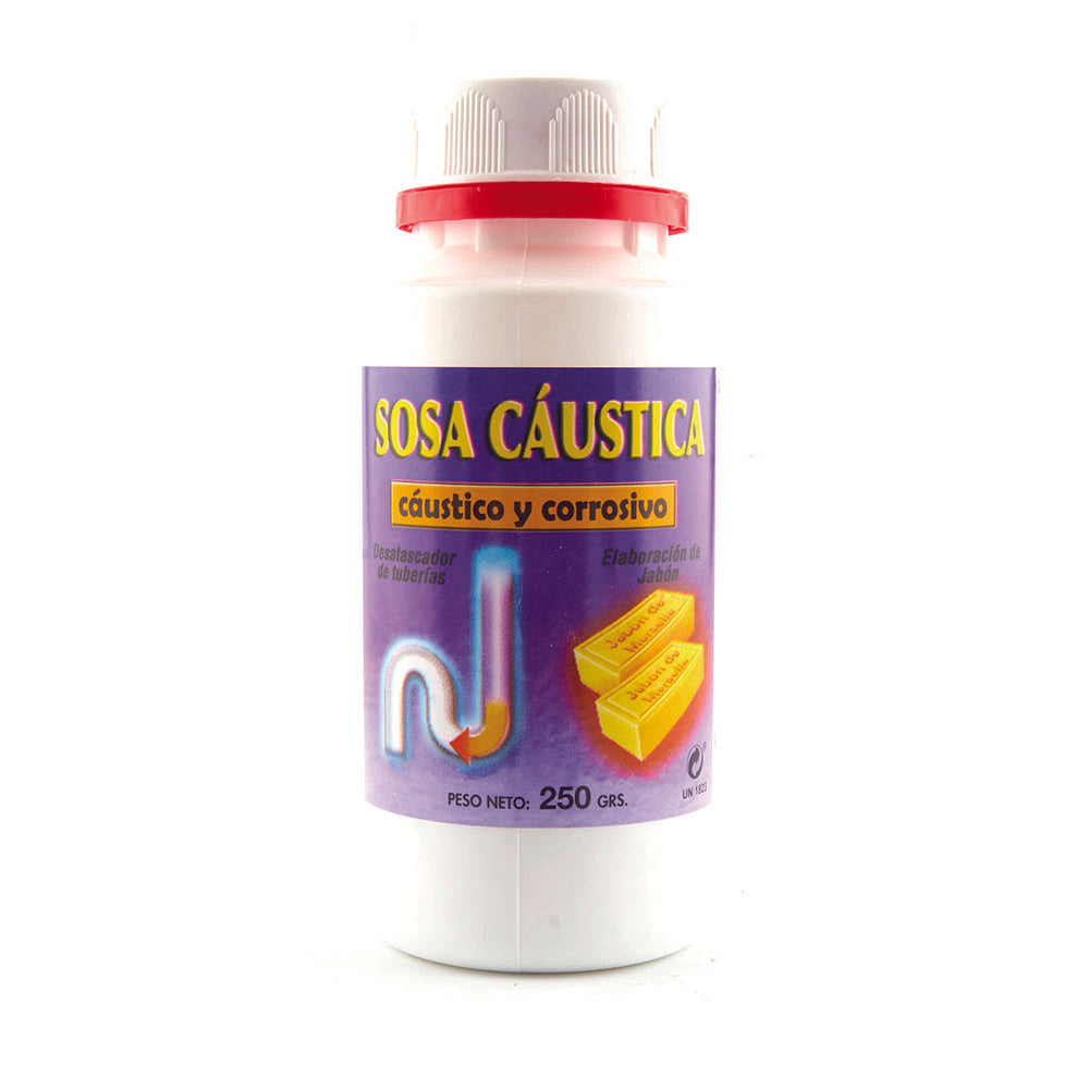 Sosa cáustica 250 g