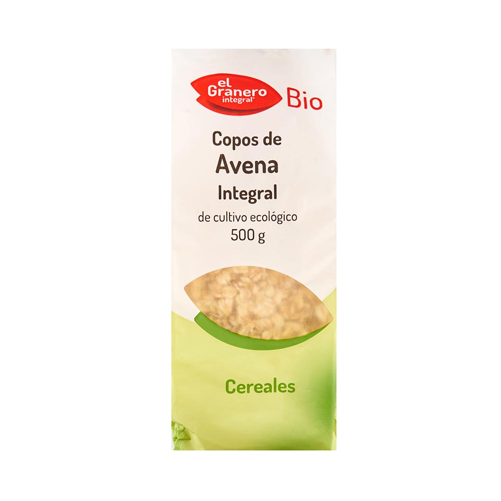 Copos de avena integral bio 500g