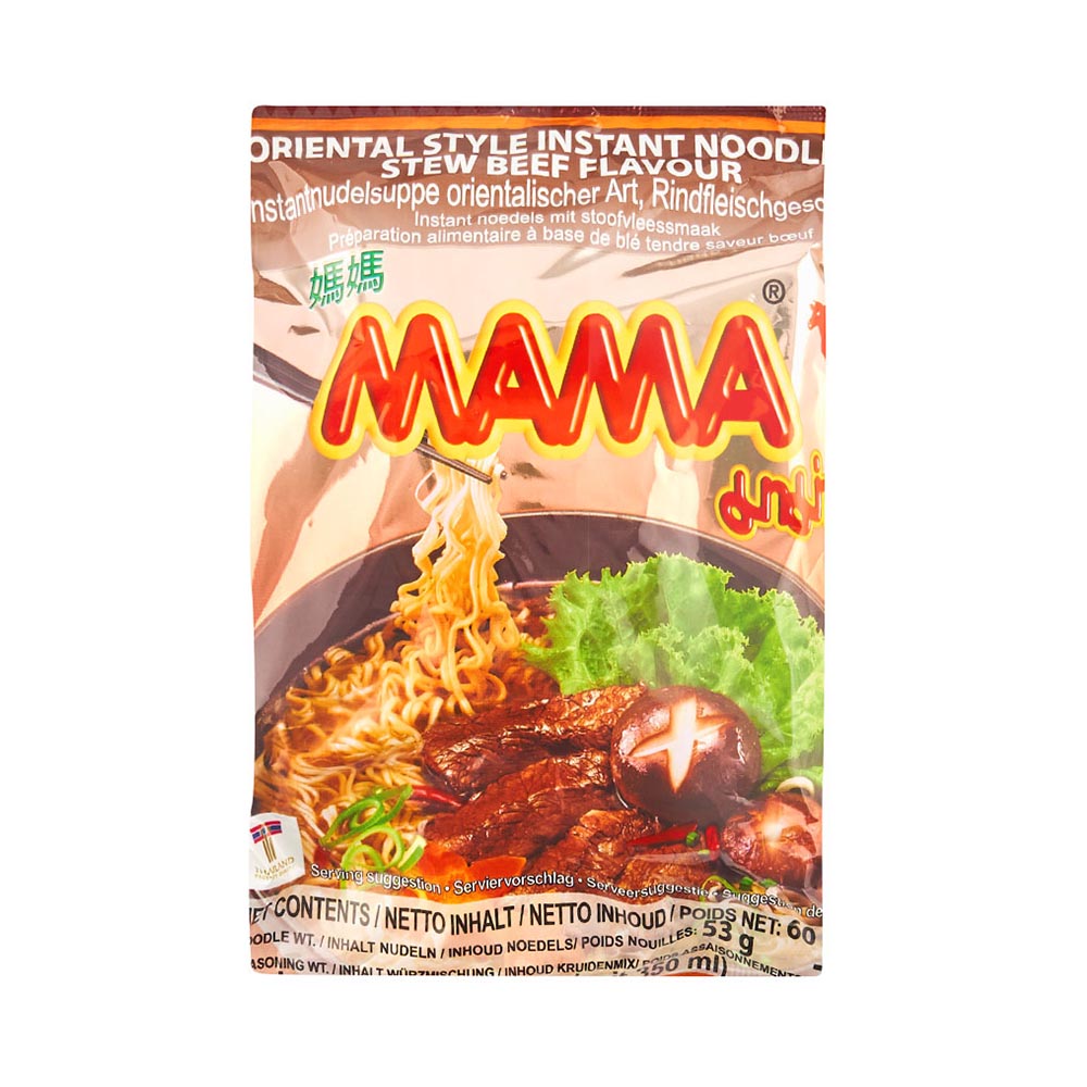 MAMA Fideos instantáneos sabor ternera 60g