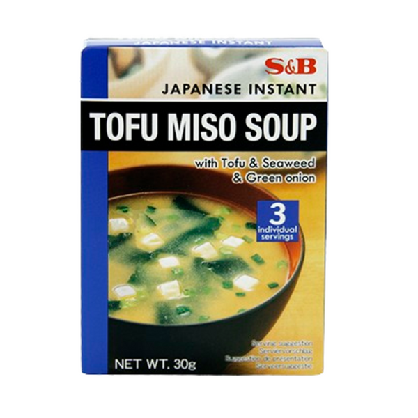 Sopa miso instantáneo Tofu 30g S&B