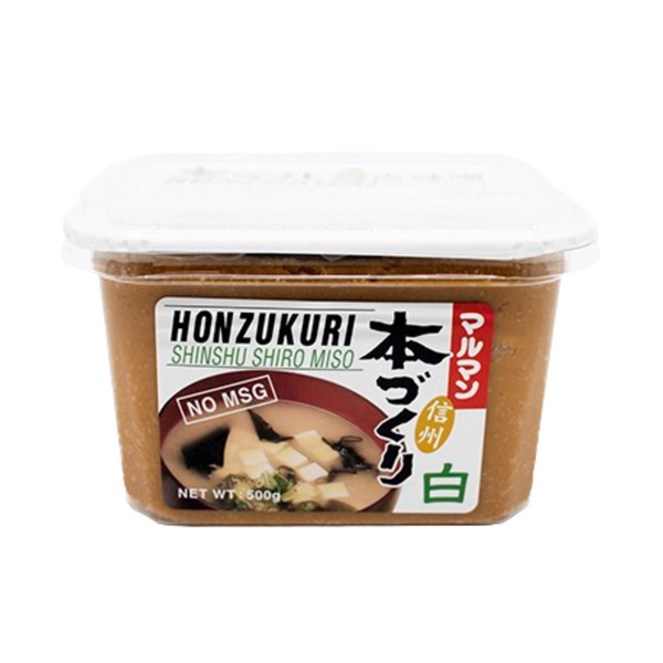 Pasta de miso blanco Honzukuri 500g