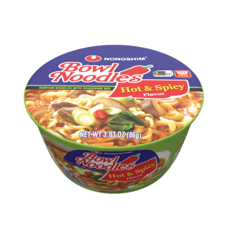 Ramen instantáneo picante 100g cup Nongshim