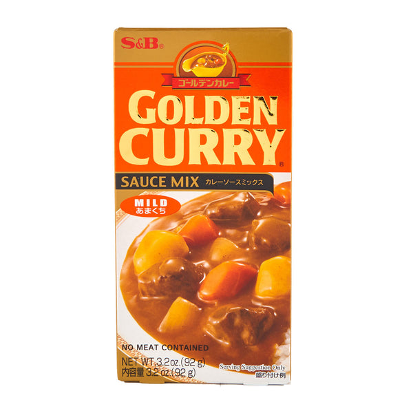 S&b golden curry mild 92g