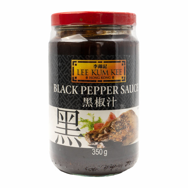 Salsa de pimienta negra 350g