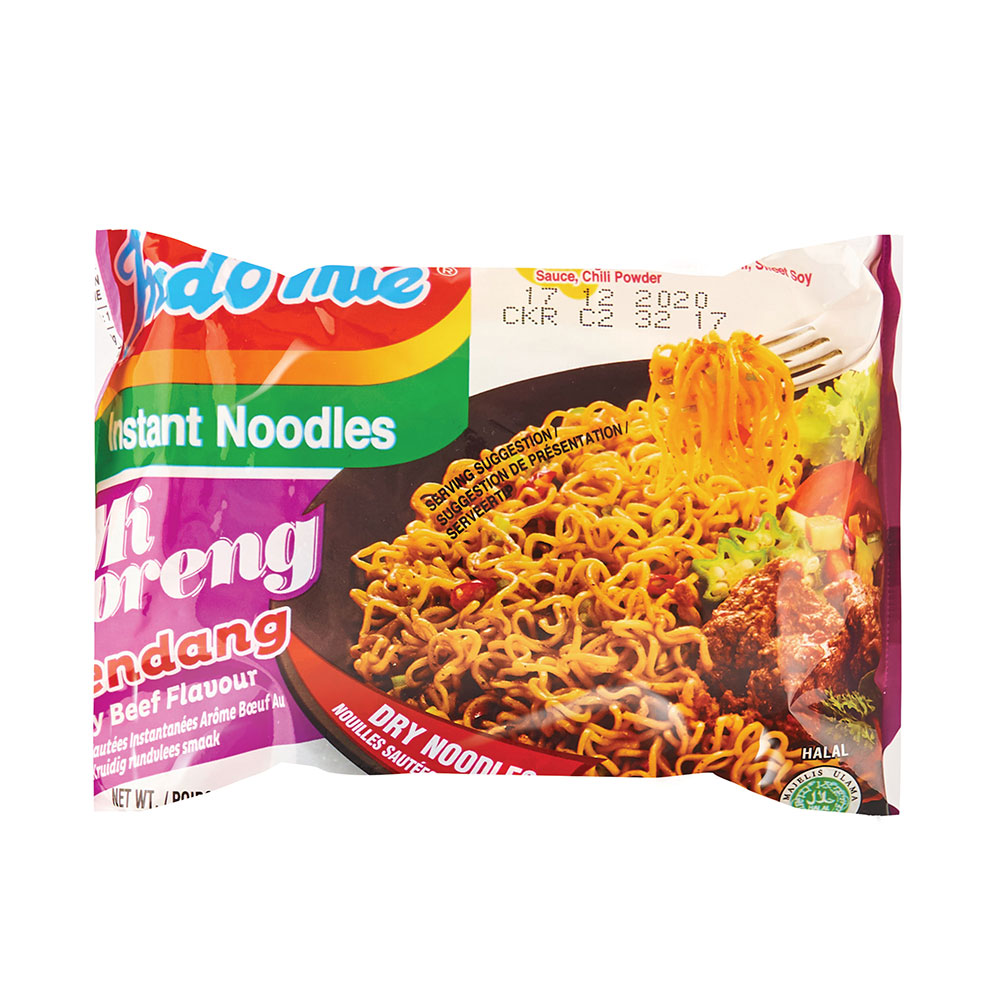 Tallarines instantáneos Mi Goreng rendang  80g