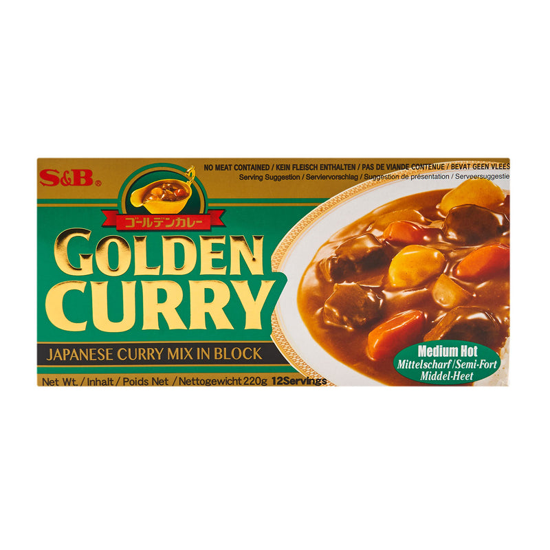 Golden curry m-hot 240g