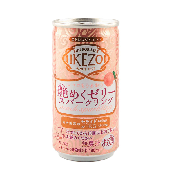 Ikezo tsuyameku sake gelatinoso con sabor a melocotón 180ml