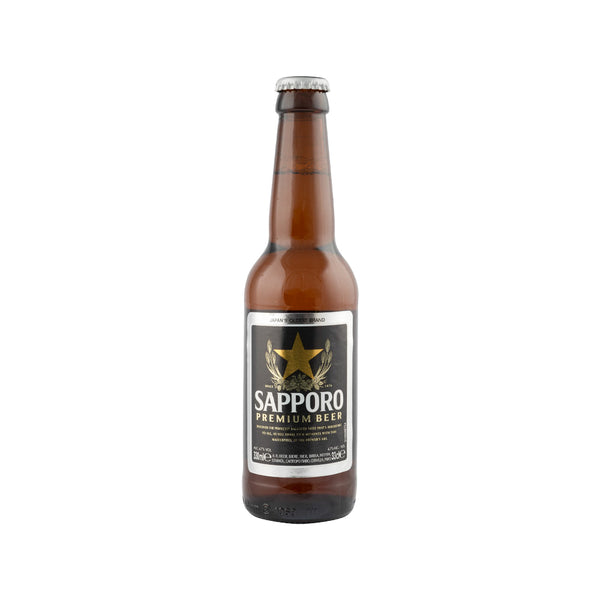 Cerveza sapporo premium 330ml 4.7 % vol cristal