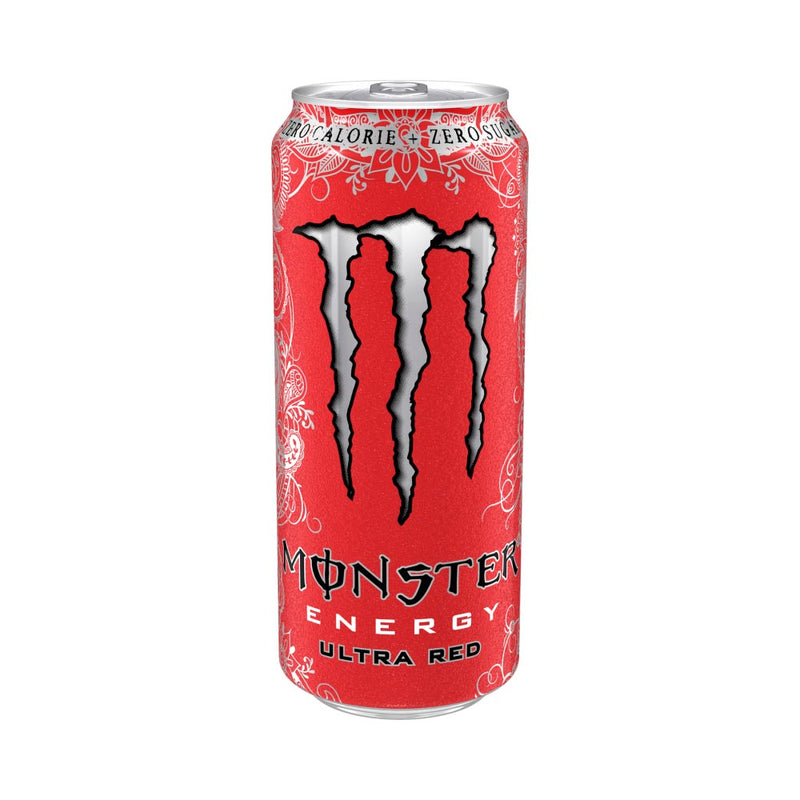 Monster红色能量饮料无糖 500ml