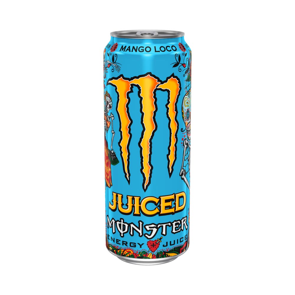 Monster蓝色能量饮料芒果味 500ml