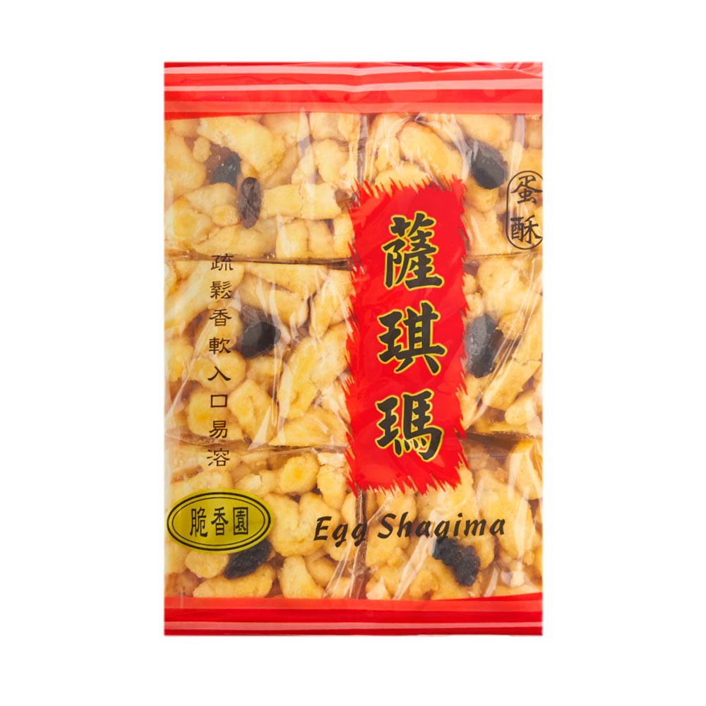脆香园蛋酥葡萄沙琪玛 240g