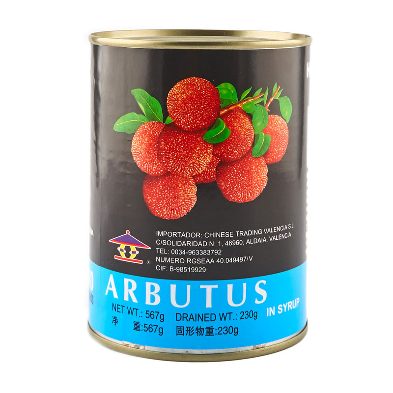 Arbutus en almíbar ligero 567g