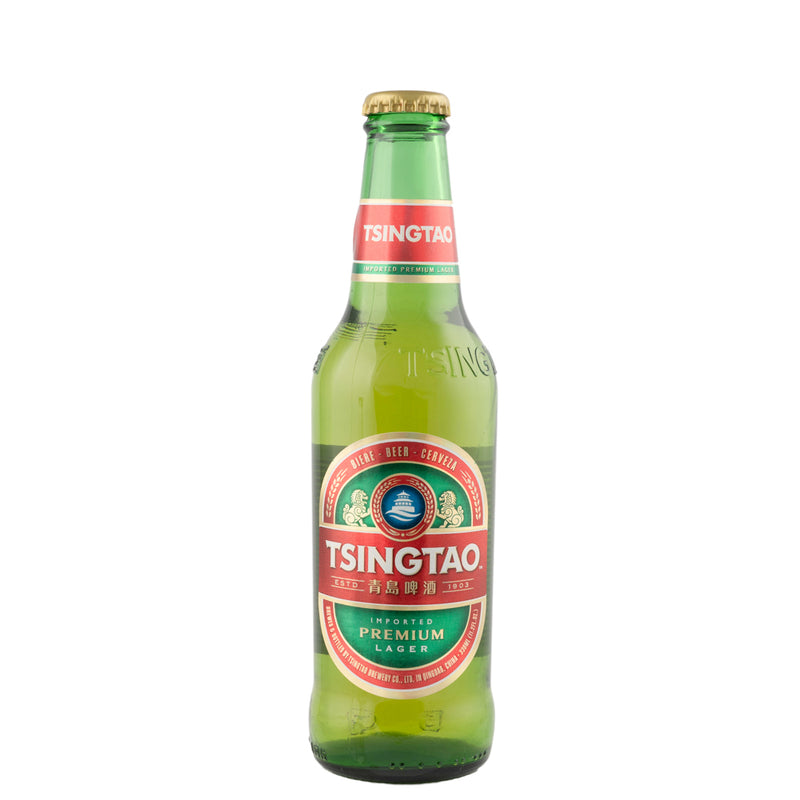 Cerveza tsingdao premium larger 330ml 4.7 % vol cristal