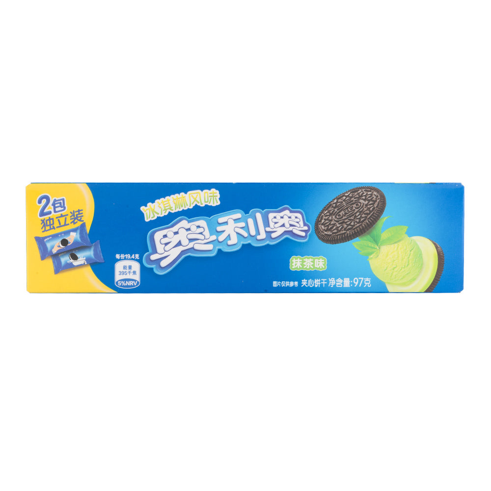 奥利奥夹心饼干冰淇淋抹茶味 97g