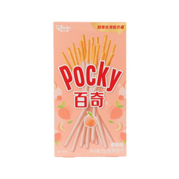 Pocky palitos sabor a melocotón 55g