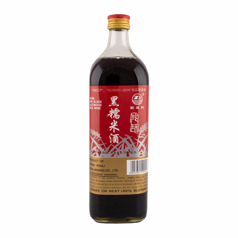 郑万利黑糯米酒750ml