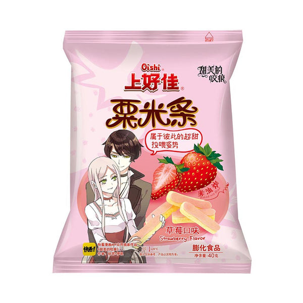 上好佳草莓粟米条 40g