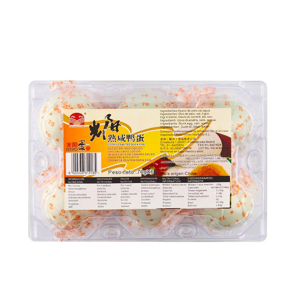 Huevos salados 70g x 6