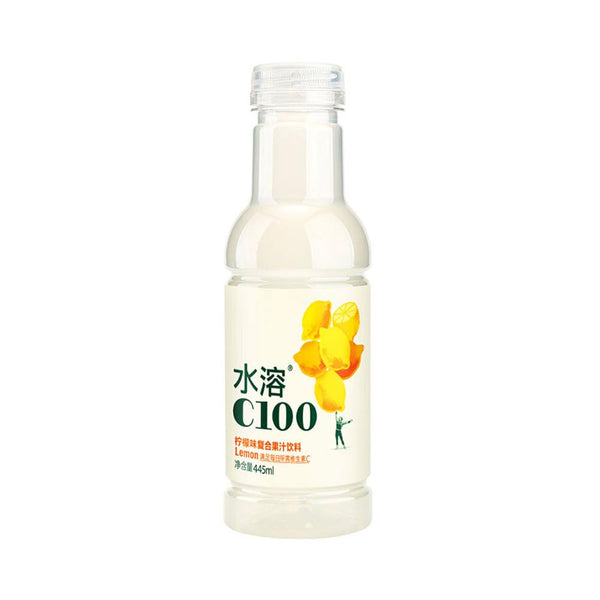 农夫山泉 水溶C100 柠檬味 445ml