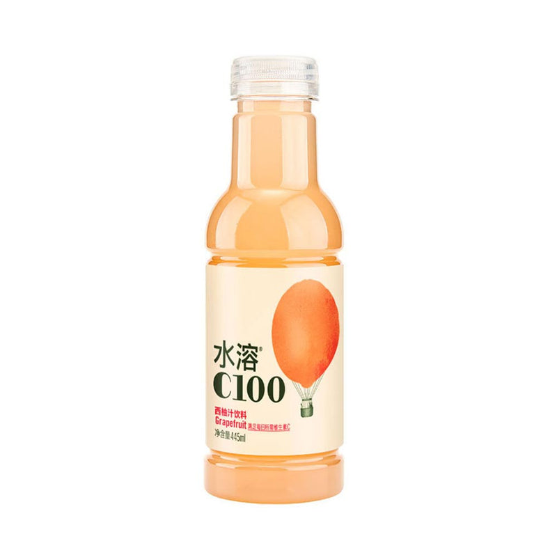 农夫山泉 水溶C100 西柚味 445ml