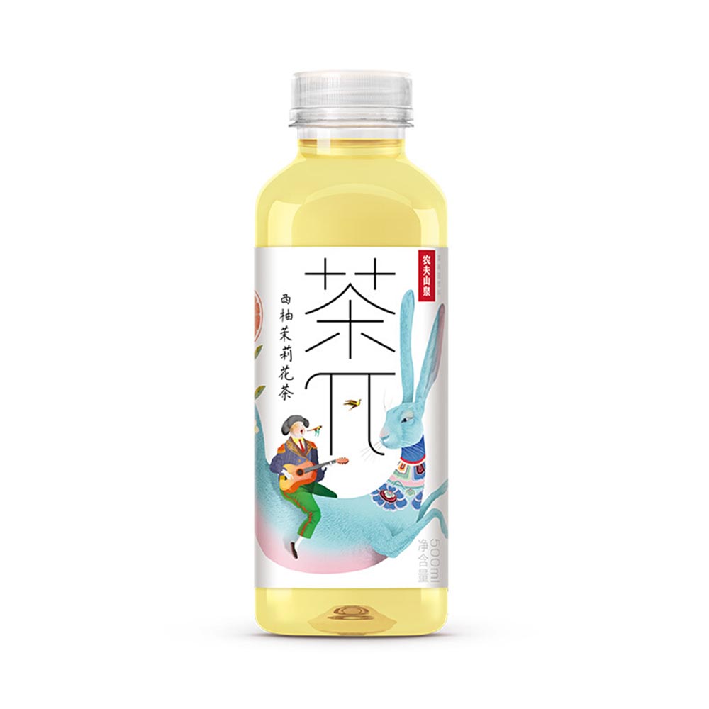 Bebida de té de jazmin sabor pomelo 500ml