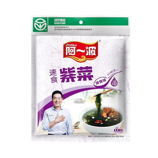 阿一波牌紫菜汤（排骨味）62g