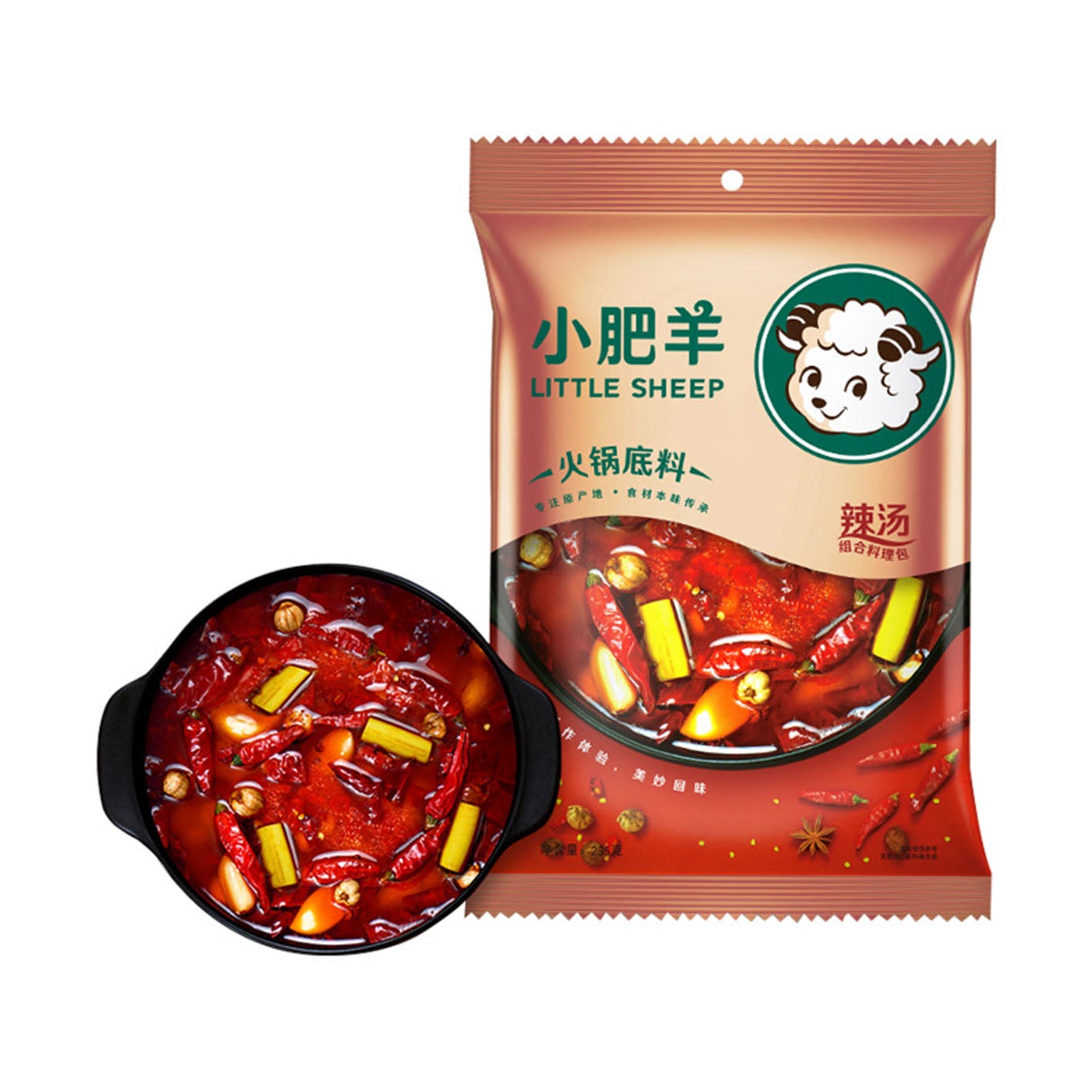 小肥羊火锅底料-辣汤325GR