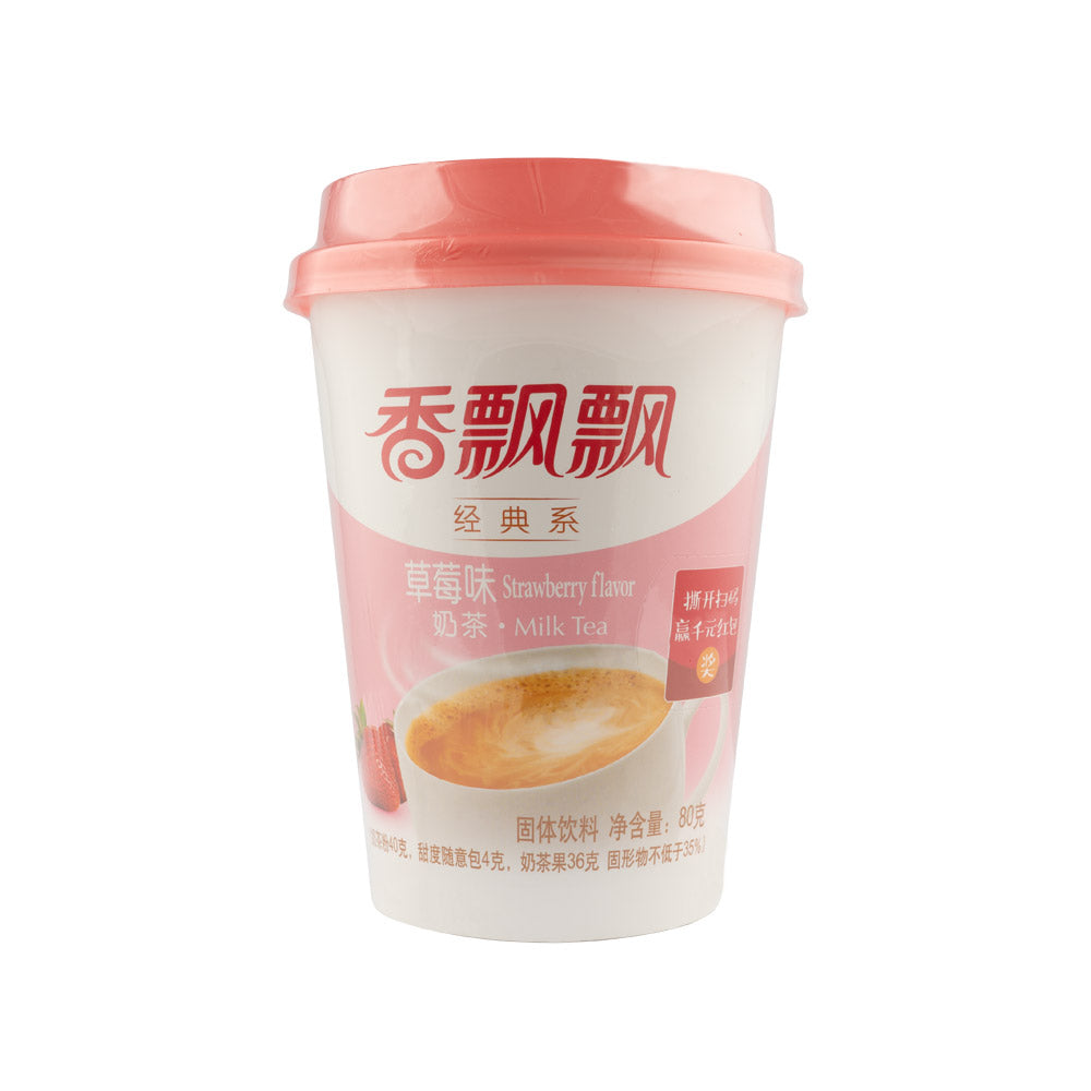 Bebida instantánea sabor a fresa 80g