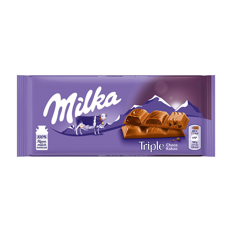 Milka Con Triple Choco Cocoa 90g