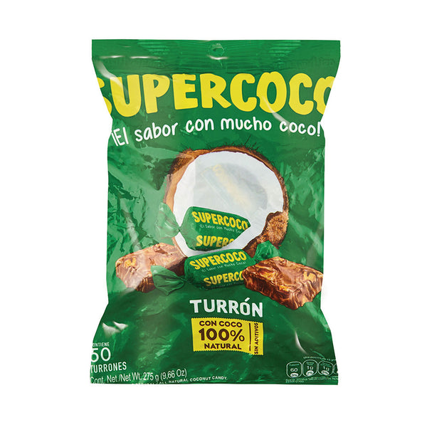 Turrón supercoco 275g