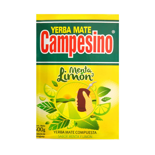 Yerba mate campesino menta y limón 500g