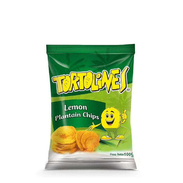 Tortolines chifles sabor limón 100g