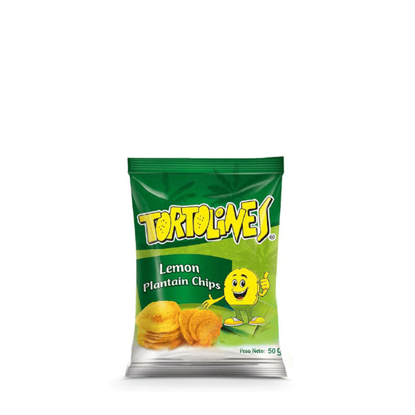 Tortolines chifles sabor limón 50g