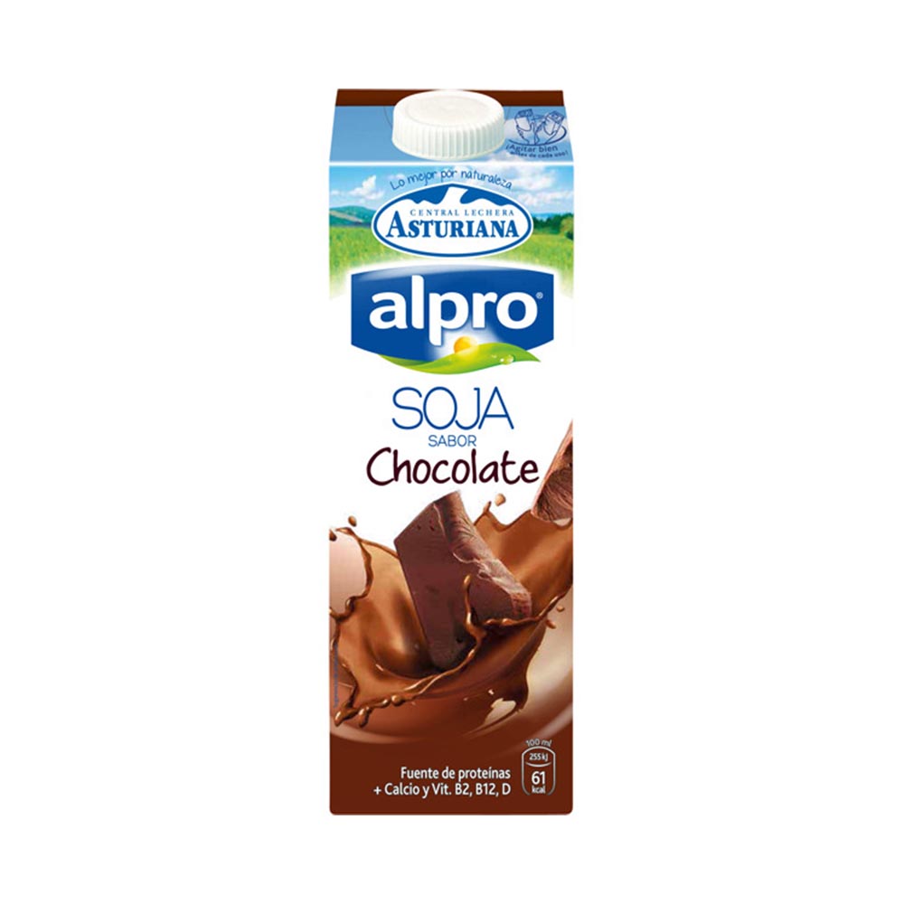 Alpro leche de soja sabor chocolate 1000ml