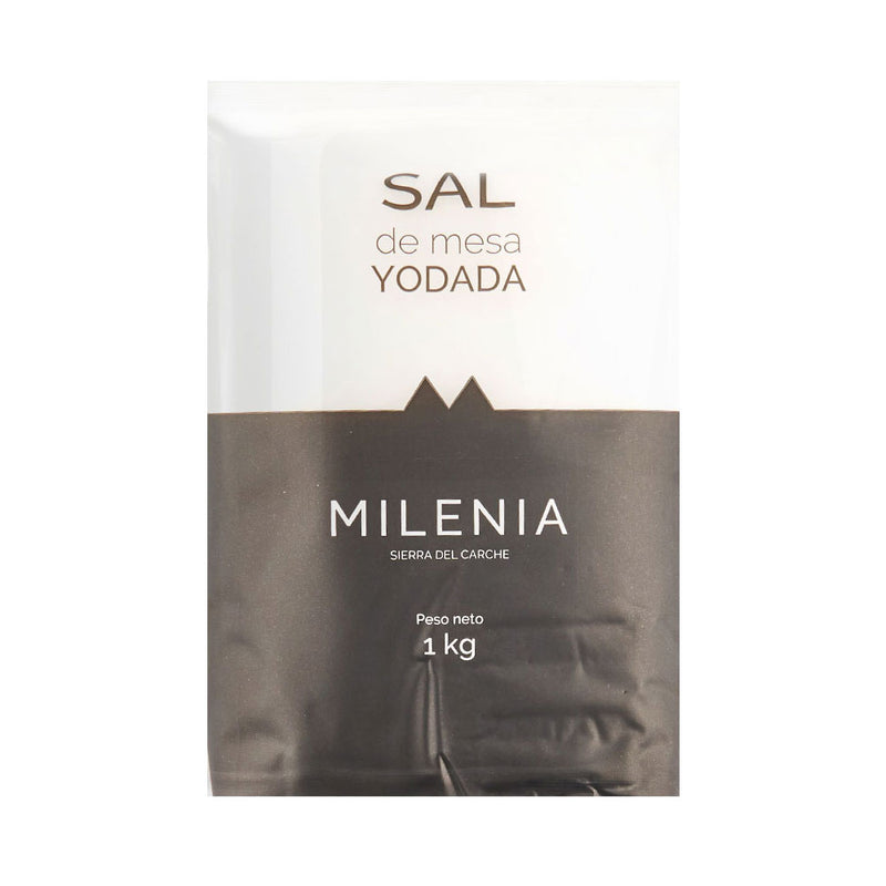 Sal de mesa yodada 1kg