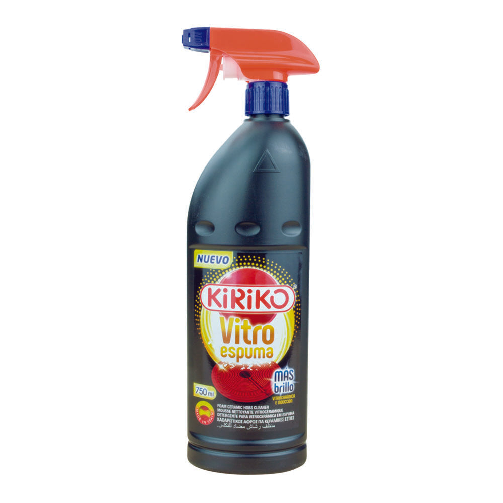 KIRIKO Limpiador vitrocerámicas espuma 750 ml