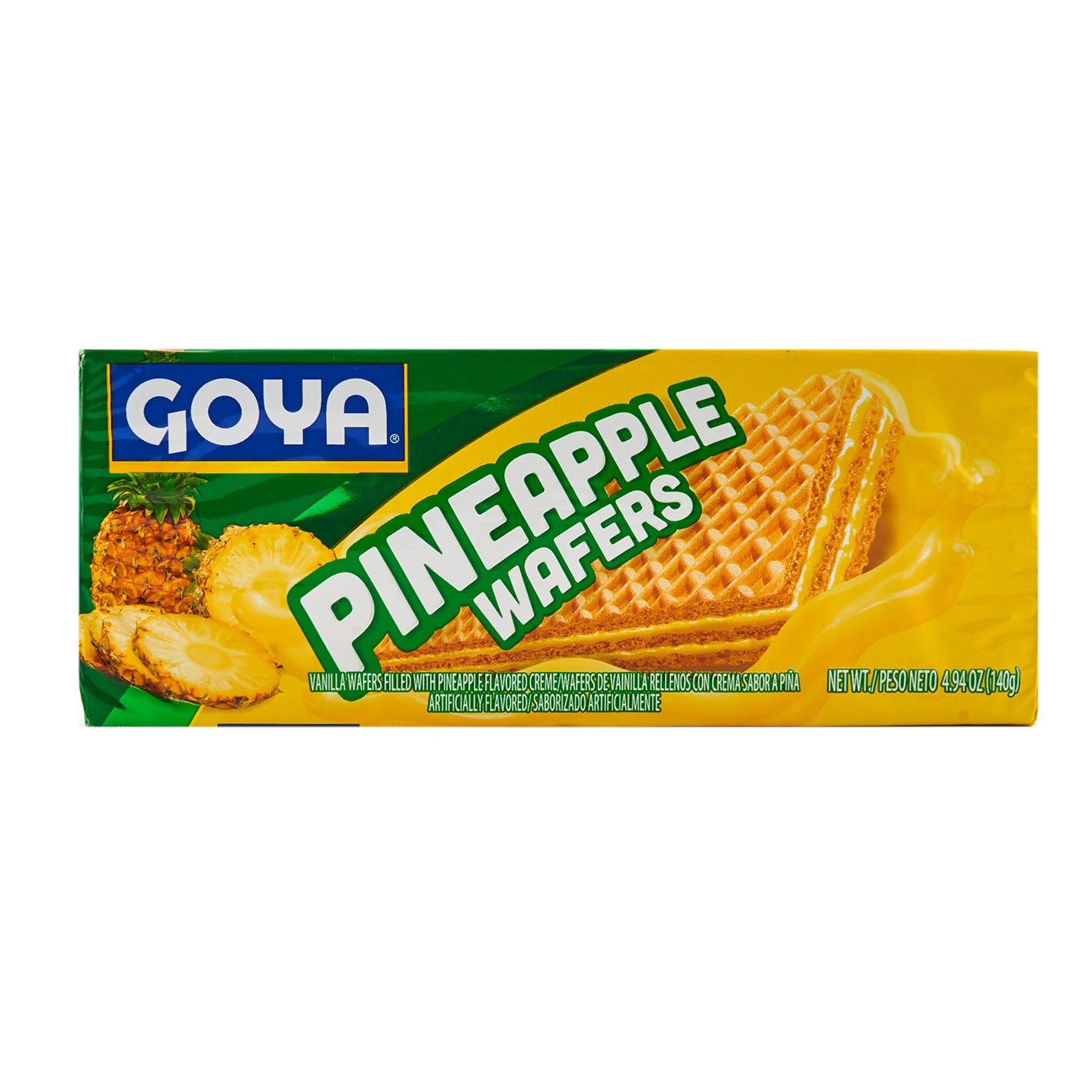 Galletas waffers piña 140g