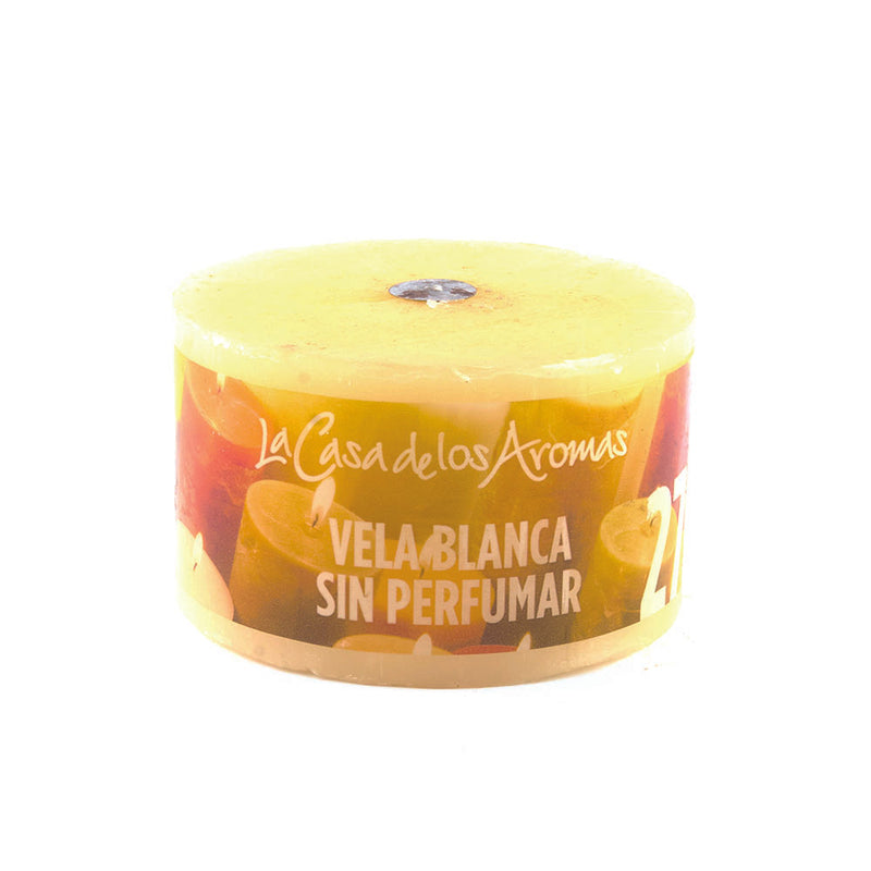 Vela blanca sin perfumer