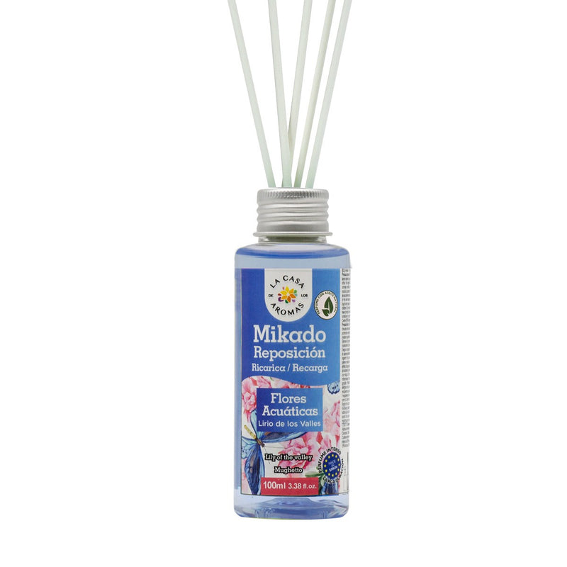 Reposicion mikado flores acuáticas 100 ml