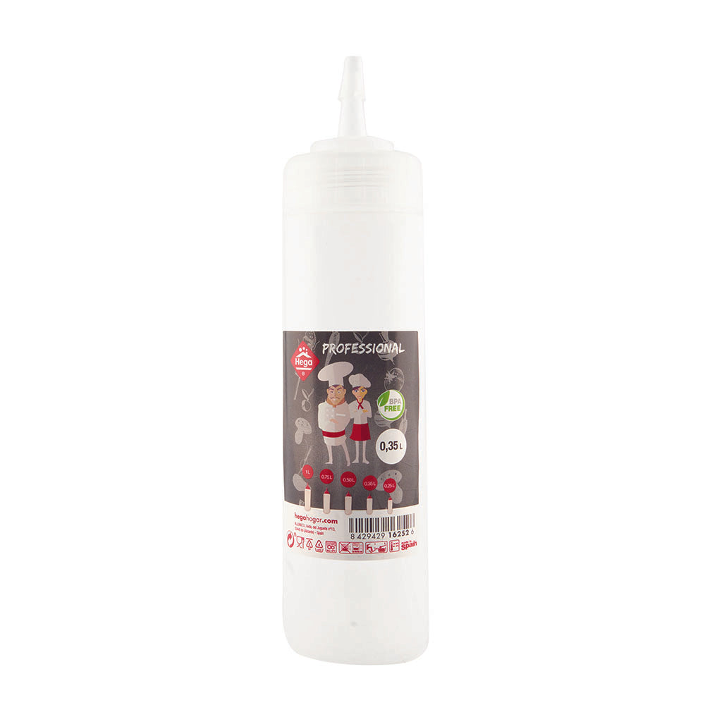 Bote dosificador salsas 500ml