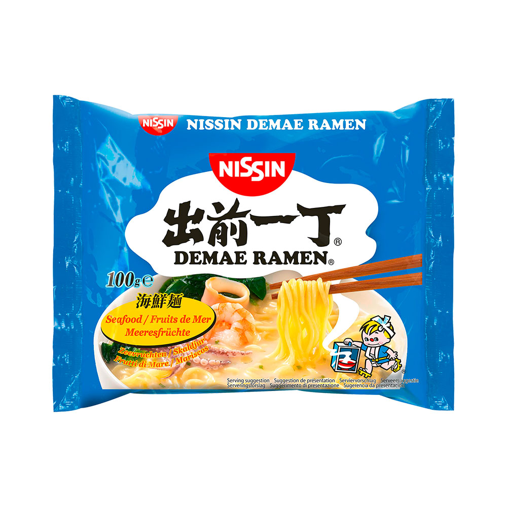 Nissin tallarines instáneos de marisco 100g