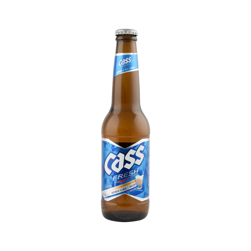 Cerveza cass fresh 330ml 4.5 % vol cristal