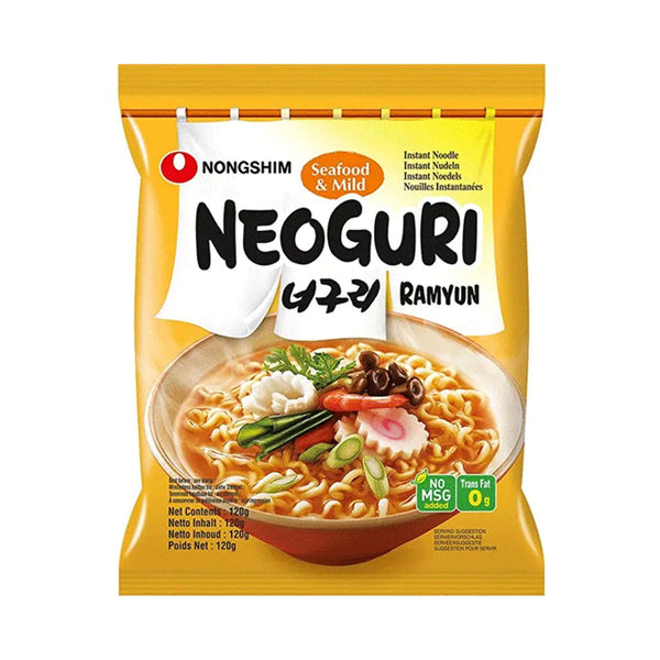 Udon coreano neoguri sabor marisco medio picante 120g