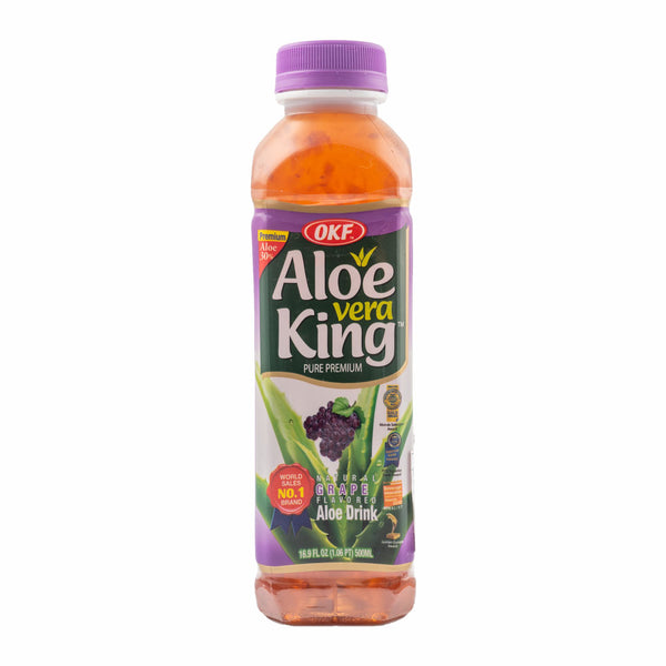 Bebida Aloe Vera King sabor uva 500ml