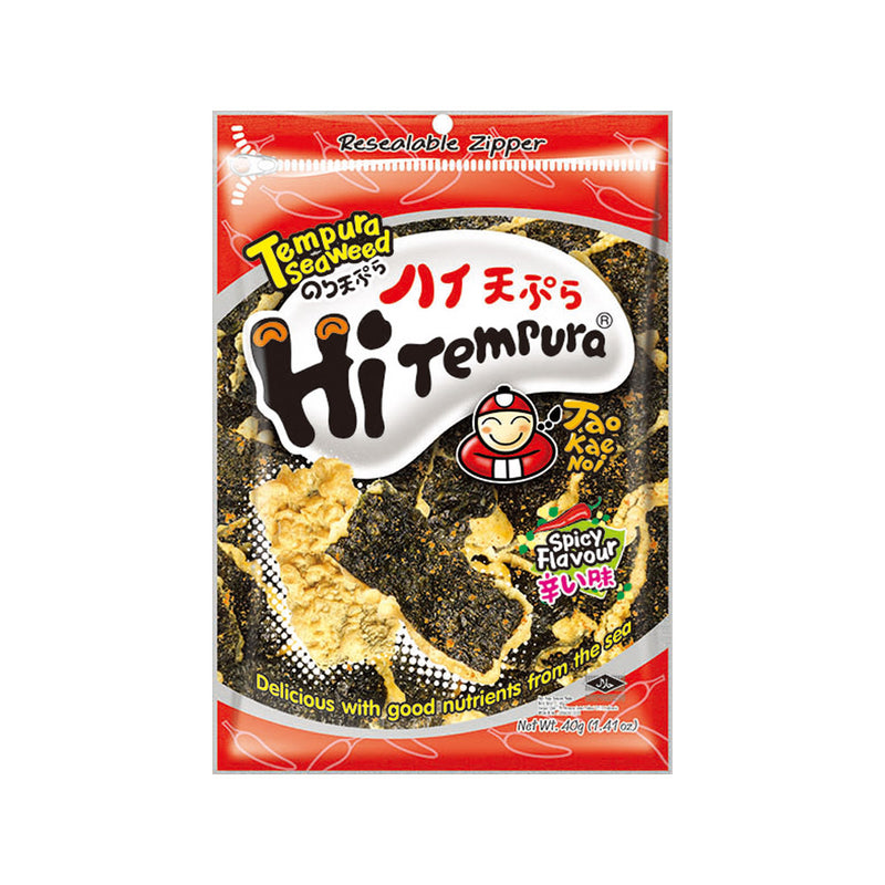 Algas en tempura sabor picante 40g